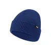 Ciepła czapka beanie z wełną merino Core Run CEP granatowa