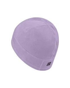 Ciepła zimowa czapka termiczna beanie unisex Core Run CEP liliowa