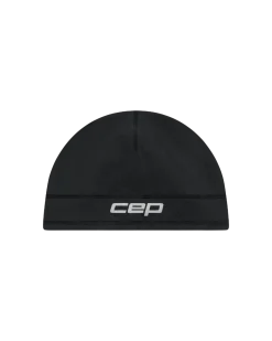 Ciepła zimowa czapka termiczna beanie unisex Core Run CEP czarna