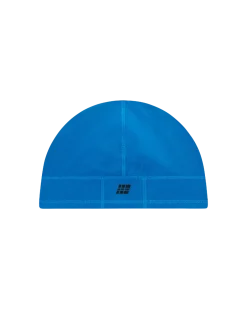 Ciepła zimowa czapka termiczna beanie unisex Core Run CEP niebieska