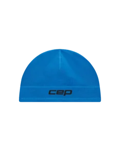 Ciepła zimowa czapka termiczna beanie unisex Core Run CEP niebieska