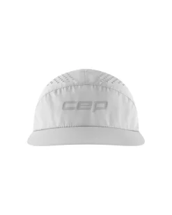 Czapka do biegania z daszkiem Pro Run Ultralight unisex szara