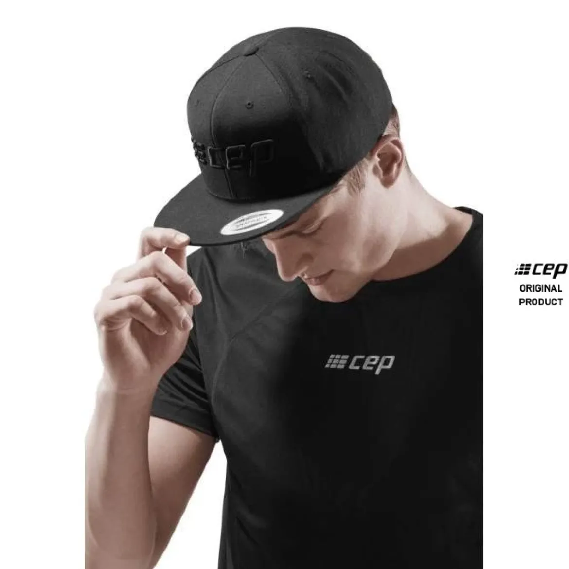 Czapka z daszkiem Snapback CEP unisex czarna