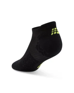 Damskie skarpety kompresyjne sportowe stopki no show CEP Core Run Ultralight czarne