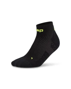 Damskie skarpety kompresyjne sportowe za kostkę low cut CEP Core Run Ultralight czarne