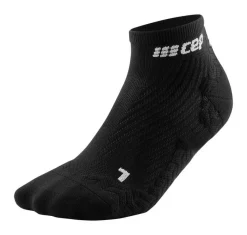Damskie skarpety kompresyjne sportowe CEP Ultralight low-cut czarne - nowa kolekcja