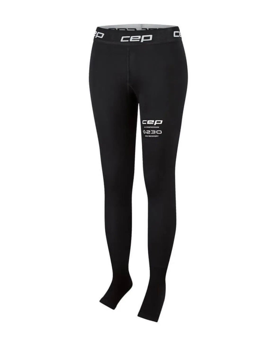 Damskie spodnie kompresyjne regeneracyjne do długiego odpoczynku z otwartą stopą Pro Recovery Tights 4.0 CEP
