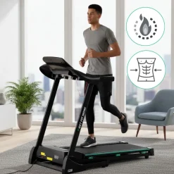 DrFit Bieżnia domowa elektryczna FX7 z automatyczną regulacją kąta nachylenia