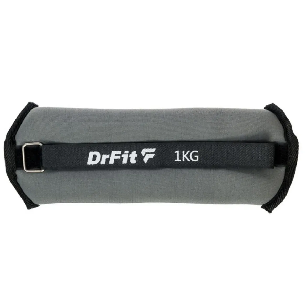 DrFit ciężarki do ćwiczeń na kostki i nadgarstki 1 kg (para) szare