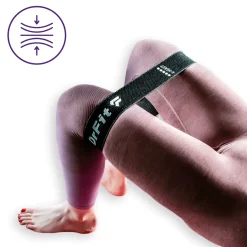 DrFit Elastyczne taśmy fizjoterapeutyczne do treningu bioder zestaw 5 taśm