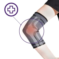 DrFit Elastyczny stabilizator łokcia szary S