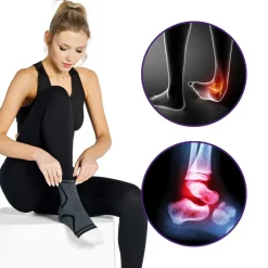 DrFit Elastyczny stabilizator kostki szary M