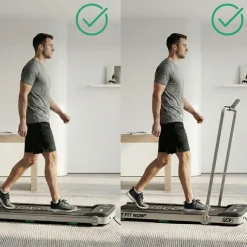 DrFit Elektryczna bieżniadomowa FX2 do chodzenia i biegania