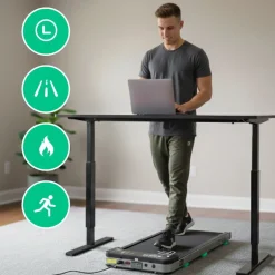 DrFit Elektryczna bieżnia domowa do chodzenia – Walking Pad