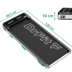 DrFit Elektryczna bieżnia domowa do chodzenia – Walking Pad