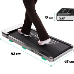 DrFit Elektryczna bieżnia domowa do chodzenia – Walking Pad