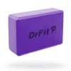 DrFit Kostka do jogi i pilatesu fioletowa