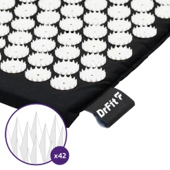 DrFit Mata krótka do akupresury z poduszką białe igły