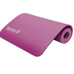 DrFit NBR grubsza mata do ćwiczeń fitnessu i rehabilitacji bordowa