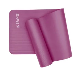 DrFit NBR grubsza mata do ćwiczeń fitnessu i rehabilitacji bordowa