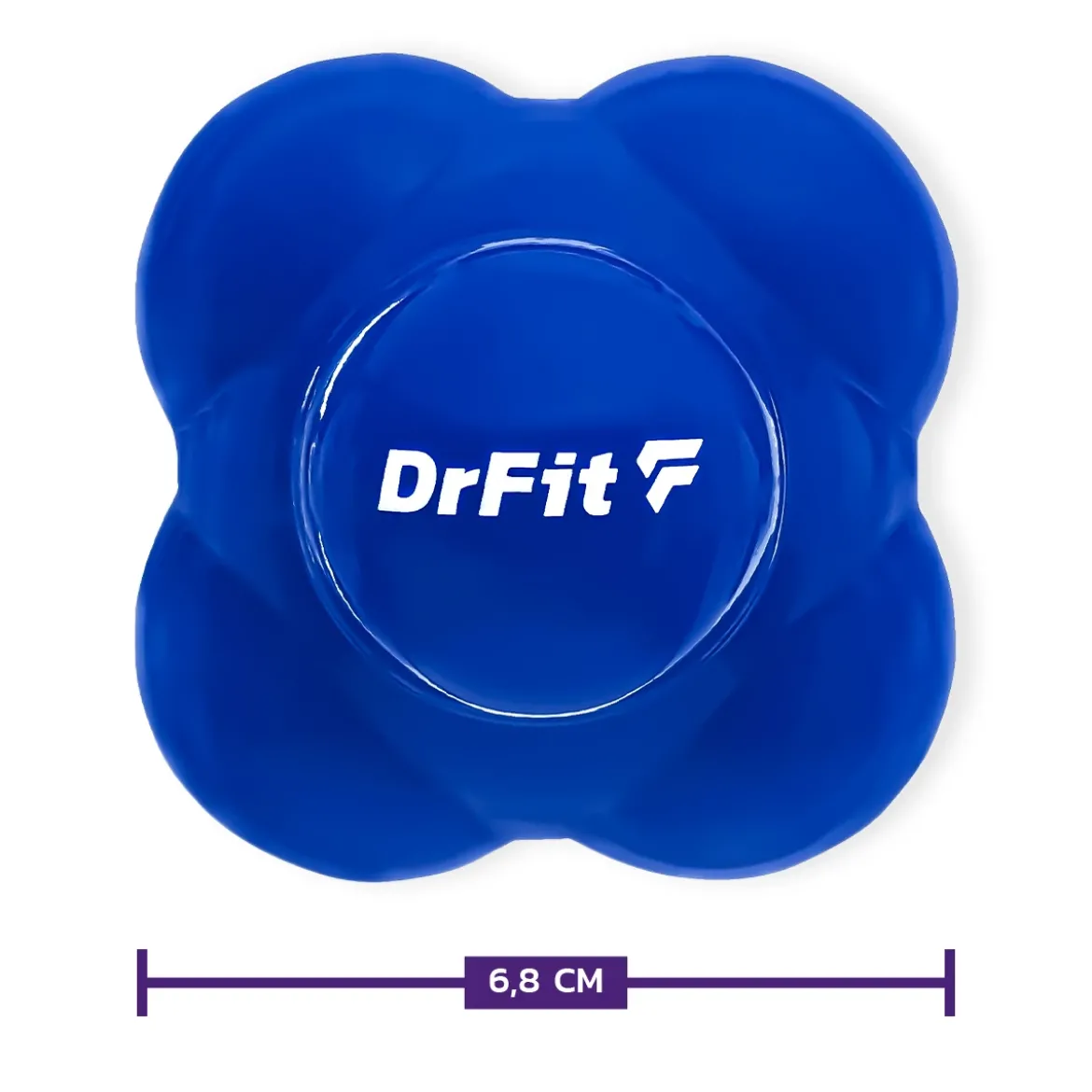 DrFit piłka do treningu refleksu niebieska