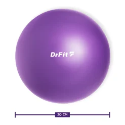 DrFit piłka do ćwiczeń i rehabilitacji ø 20 fioletowa