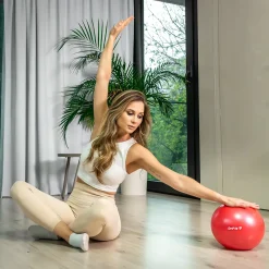 DrFit piłka do ćwiczeń i rehabilitacji ø 25 czerwona