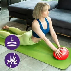 DrFit piłka do ćwiczeń i rehabilitacji ø 25 czerwona