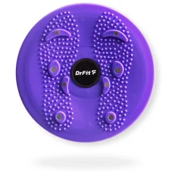 DrFit Platforma obrotowa z wypustkami do ćwiczeńø 25 cm fioletowy