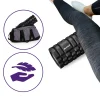 DrFit Roller do masażu i rehabilitacji z wypustkami fioletowy ø 15x33