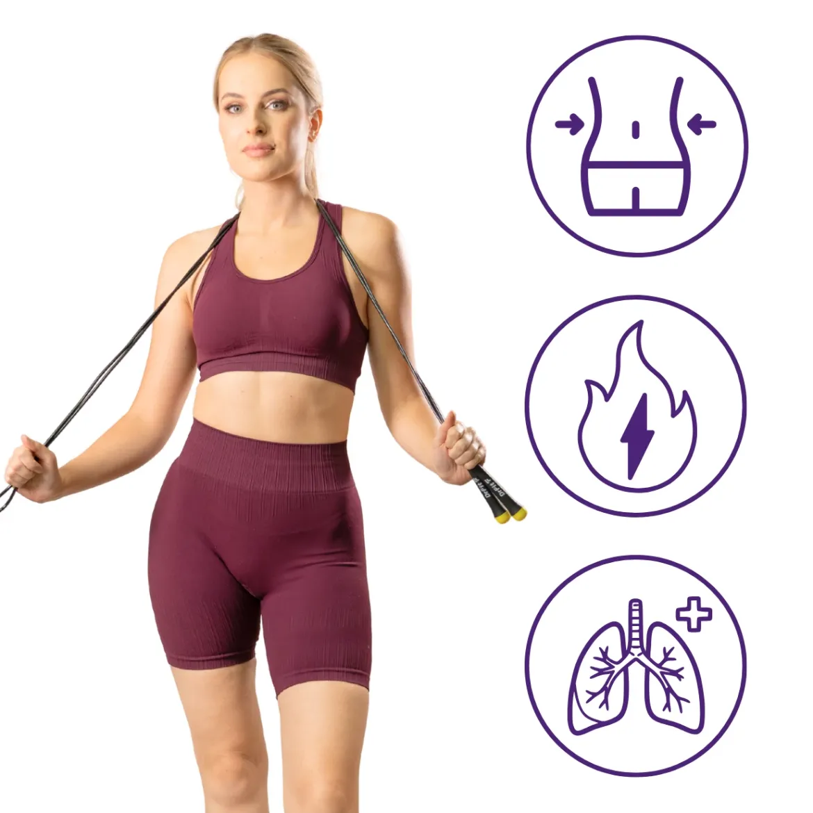 DrFit Skakanka do treningów cardio 2,75 m