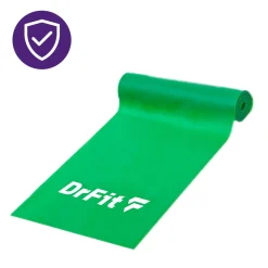 DrFit Taśma rehabilitacyjna lateksowa ciemnozielona 5,4 kg