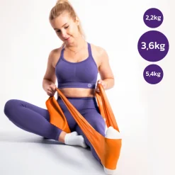 DrFit Taśma rehabilitacyjna lateksowa pomarańczowa 3,6 kg