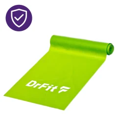 DrFit Taśma rehabilitacyjna lateksowa jasnozielona 2,2 kg