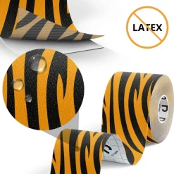 DrTape mocna wodoodporna taśma do tejpingu 5cm x 5m Tiger