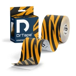 DrTape mocna wodoodporna taśma do tejpingu 5cm x 5m Tiger