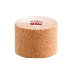 Kinesiology Tape Mueller bawełniana, oddychająca 5 cm x 5 m beżowa
