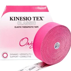Kinesio Tex Classic hipoalergiczna do dużych partii mięśniowych 5cm x 31,5m czerwona
