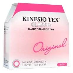 Kinesio Tex Classic hipoalergiczna do dużych partii mięśniowych 5cm x 31,5m czerwona