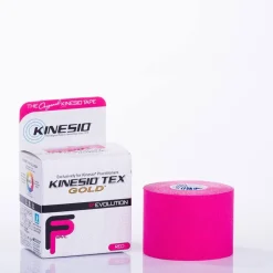 Kinesio Tex Gold FP bawełniana hipoalergiczna 5cm x 5m czerwona