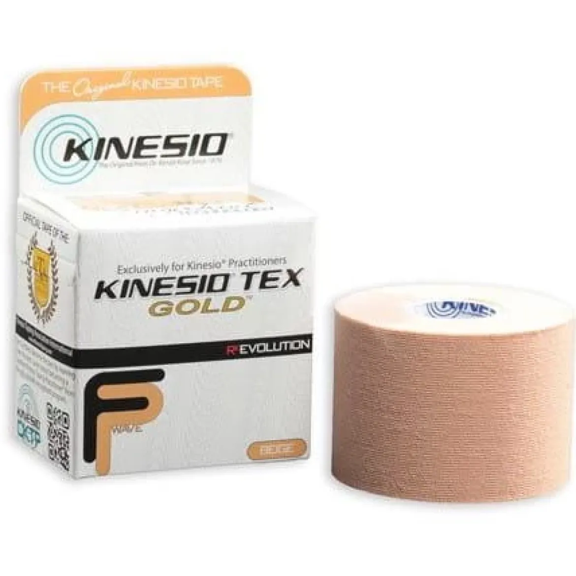 Kinesio Tex Gold FP bawełniana hipoalergiczna 5cm x 5m beżowa