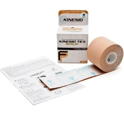 Kinesio Tex Gold FP bawełniana hipoalergiczna 5cm x 5m beżowa