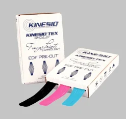 Kinesio Tex Gold Pre-Cut EDF bawełniane z gotowymi nacięciami