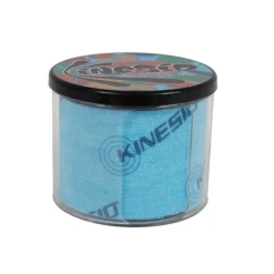 Kinesio Tex Performance+ hipoalergiczna z liniami ułatwiającymi cięcie 5 cm x 5 m niebieska
