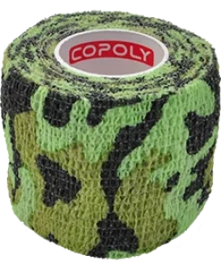 Kohezyjny bandaż typu coban Copoly
