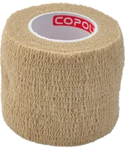 Kohezyjny bandaż typu coban Copoly