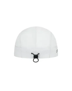 Lekka czapka sportowa z daszkiem regulowana one size CEP unisex biała