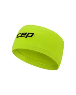 Lekka sportowa opaska na głowę do biegania unisex zielona Core Run CEP