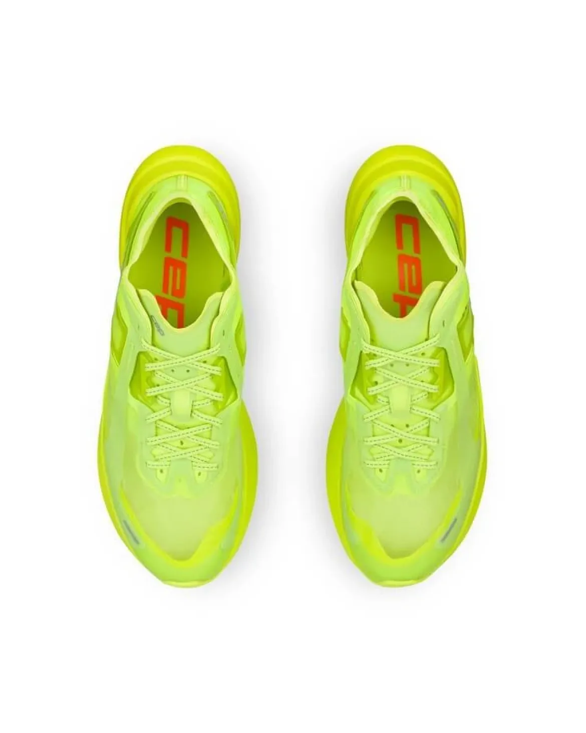Męskie buty treningowe do biegania CEP Pro Run Optaspeed BowTech+™ limonkowe