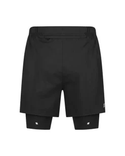Męskie kompresyjne spodenki sportowe 2w1 CEP Core Run czarne